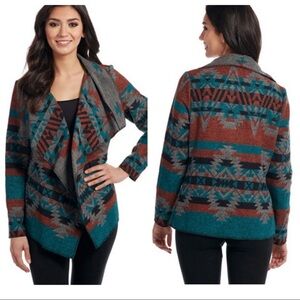 NEw! Cripple Creek Western Jacket Blanket Wrap Southwest